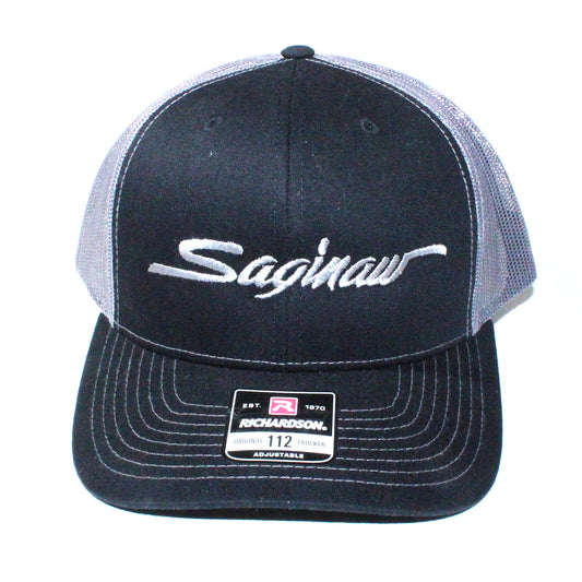 Saginaw Richardson Hat - Black / Charcoal