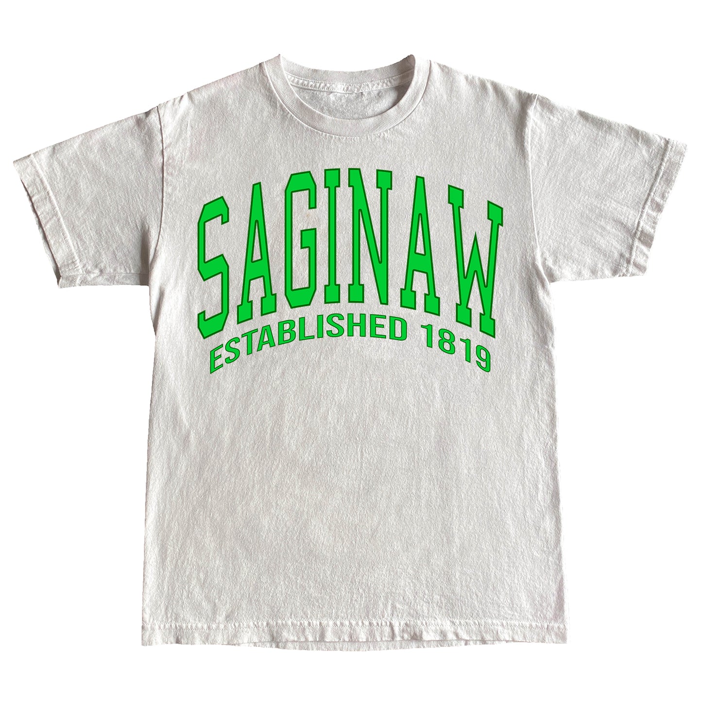 SAGINAW ESTABLISHED TEE - WHITE