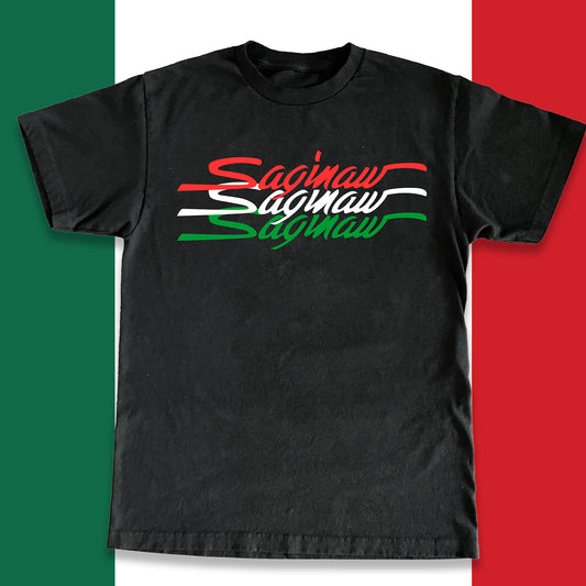 SAGINAW CINCO DE MAYO TEE - BLACK