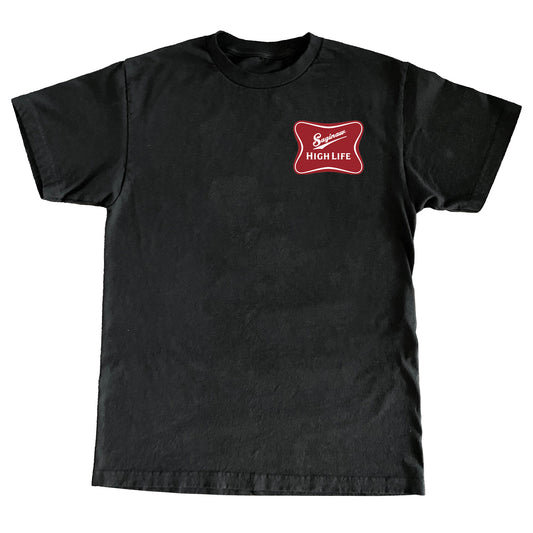 SAGINAW HIGH LIFE TEE - BLACK