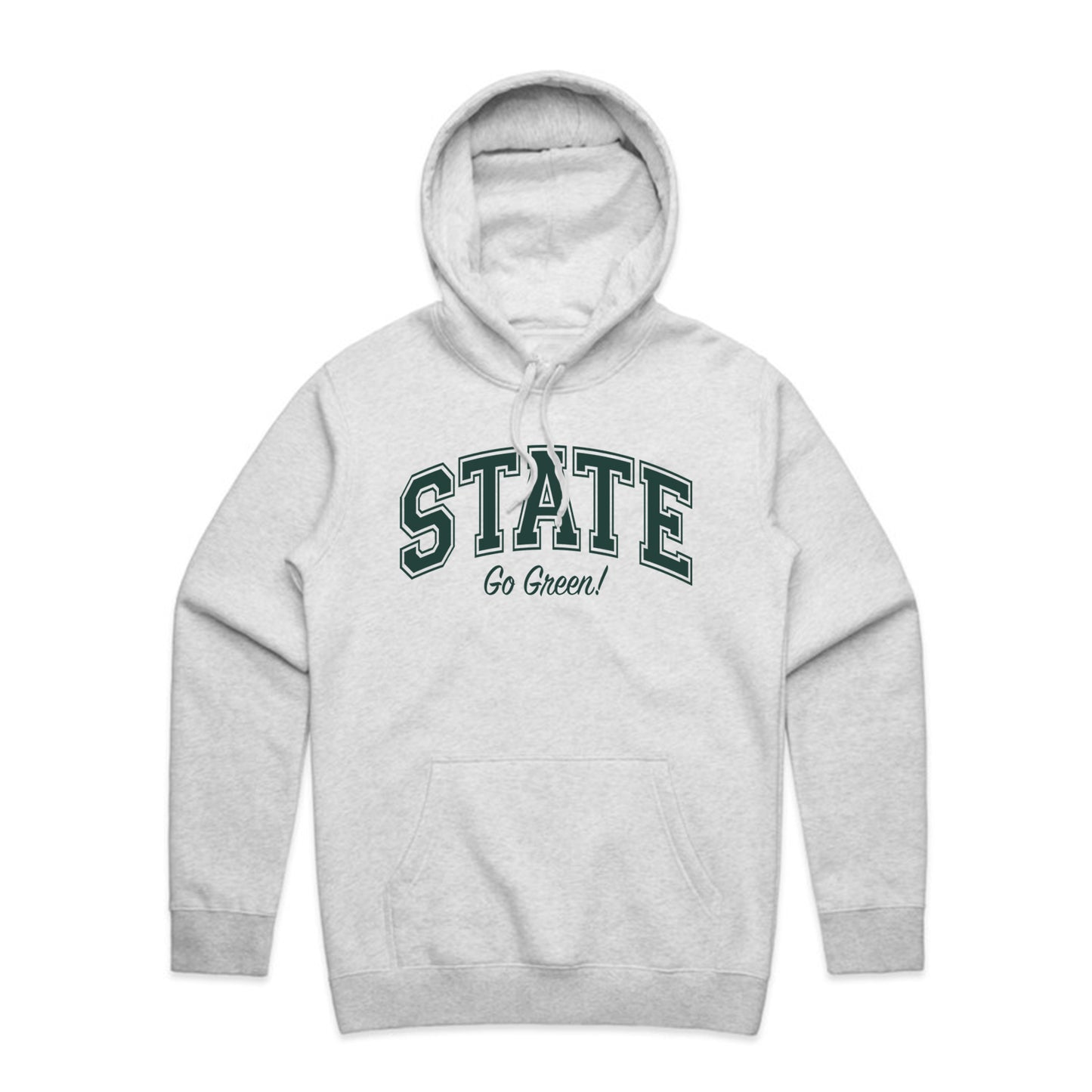 Go Green Hoodie - Ash Grey