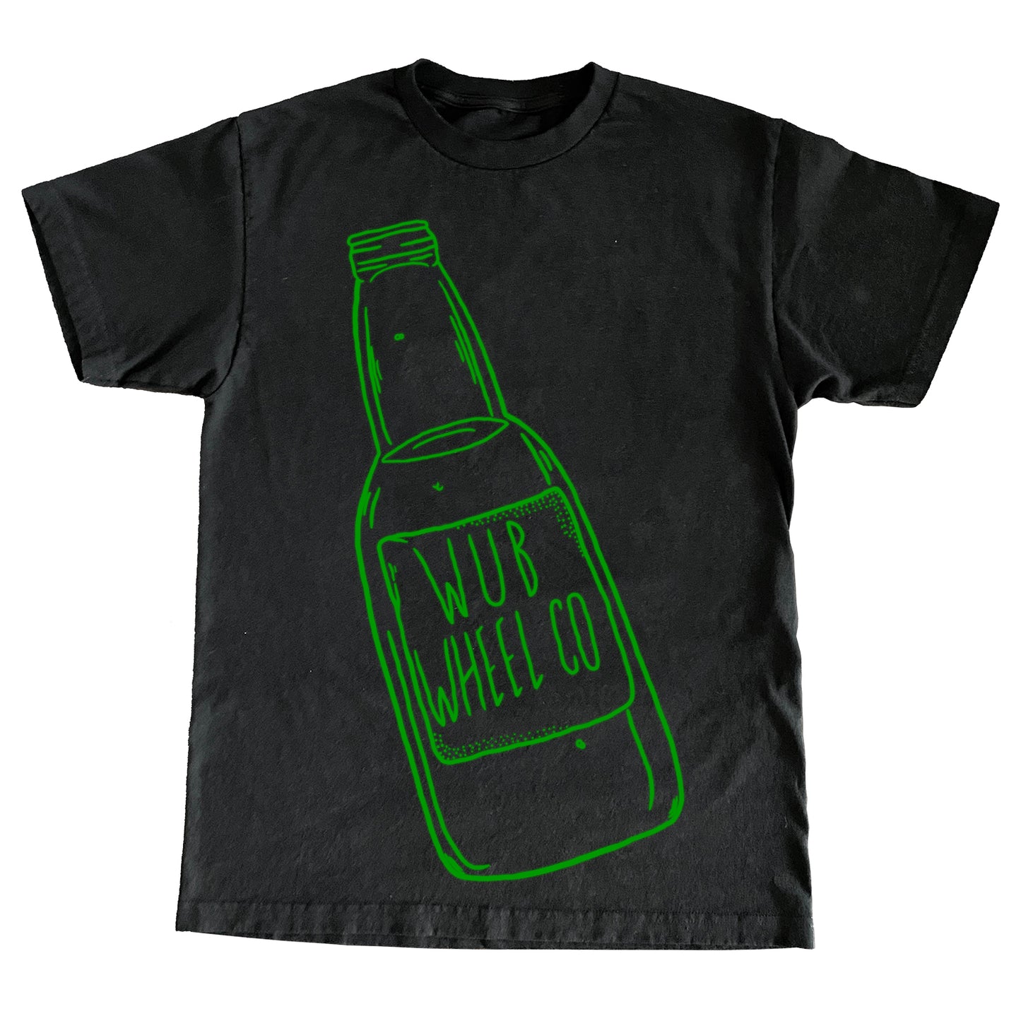 WUB BOTTLE TEE - BLACK