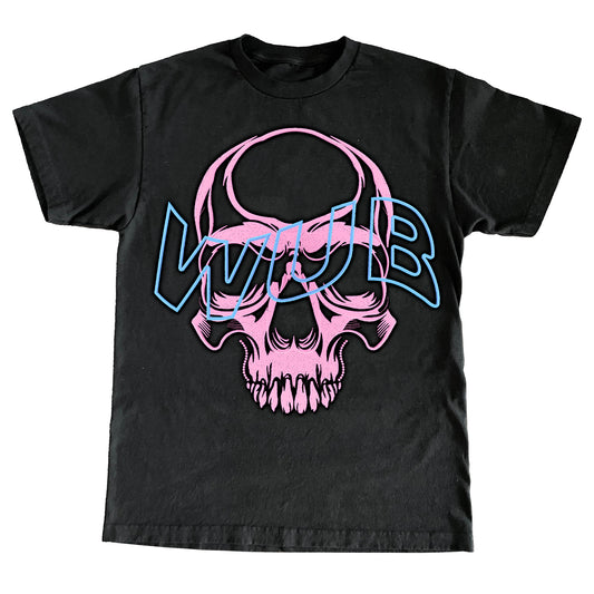 WUB SKULL TEE - BLACK