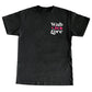 WUB IS LOVE T-SHIRT - BLACK