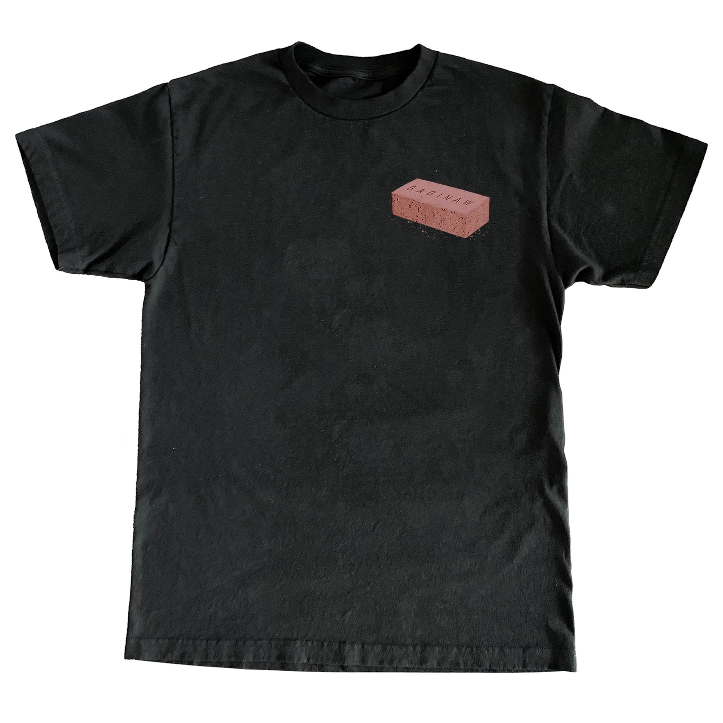 BRICK TEE (CHEST) - BLACK