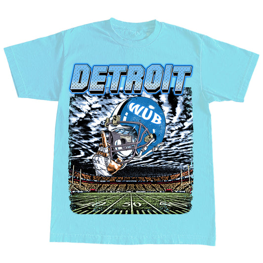 Detroit Wub Tee - Powder Blue