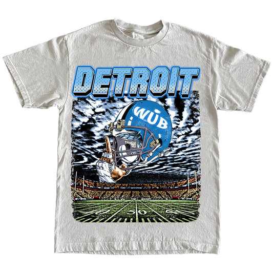 Detroit Wub  Tee - Silver