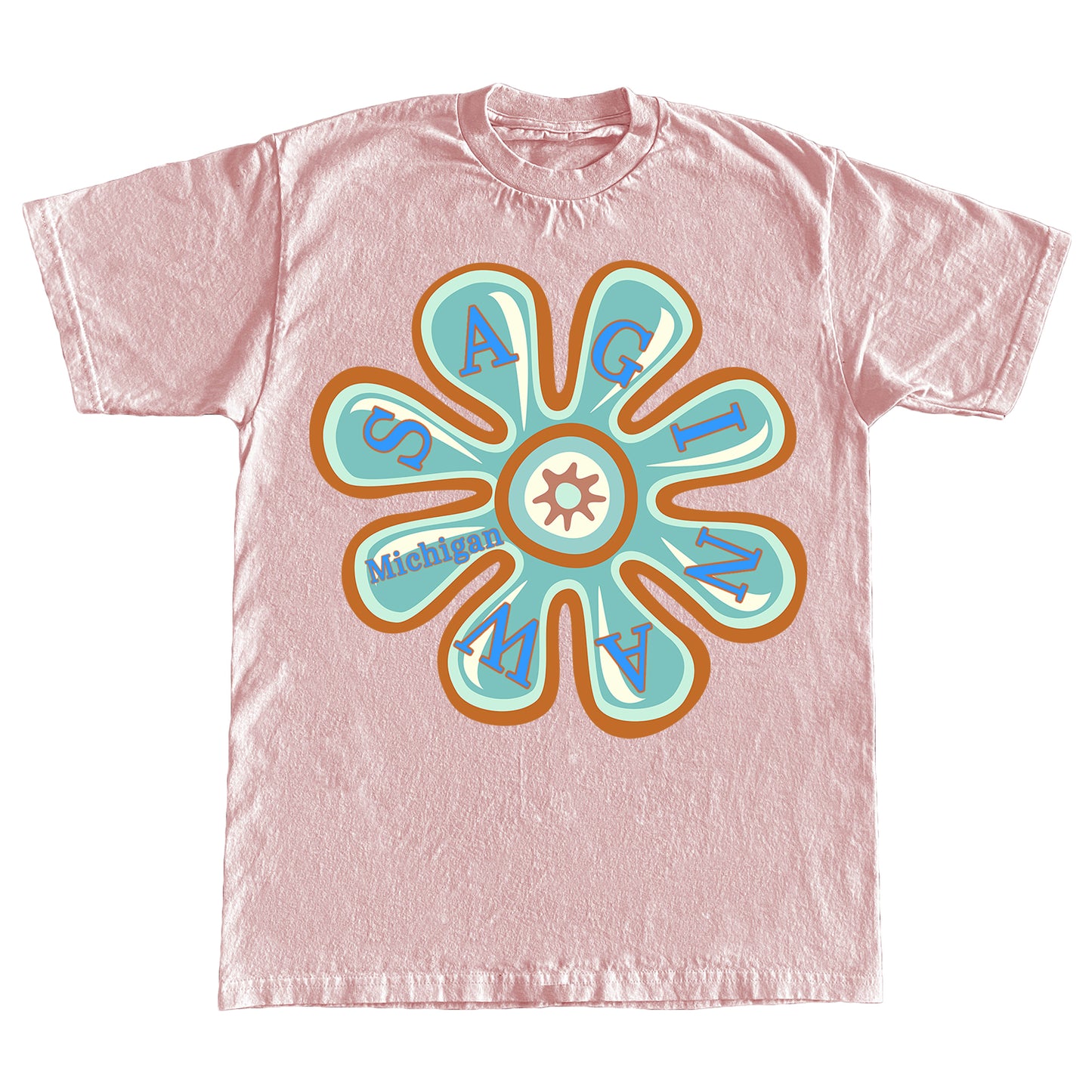 Saginaw Petal Tee - Pink