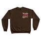 WUB IS LOVE CREWNECK - CINNAMON BROWN