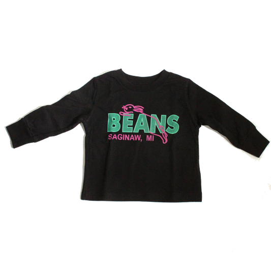 Beans Kids  Longsleeve - Black
