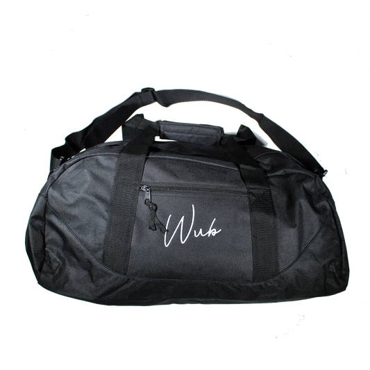 Puff Embroidered Duffel - Black