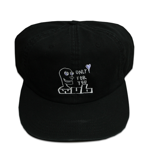 ONLY FOR YOU 6-PANEL - BLACK