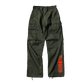 RELAXED RACE PANTS - OLIVE